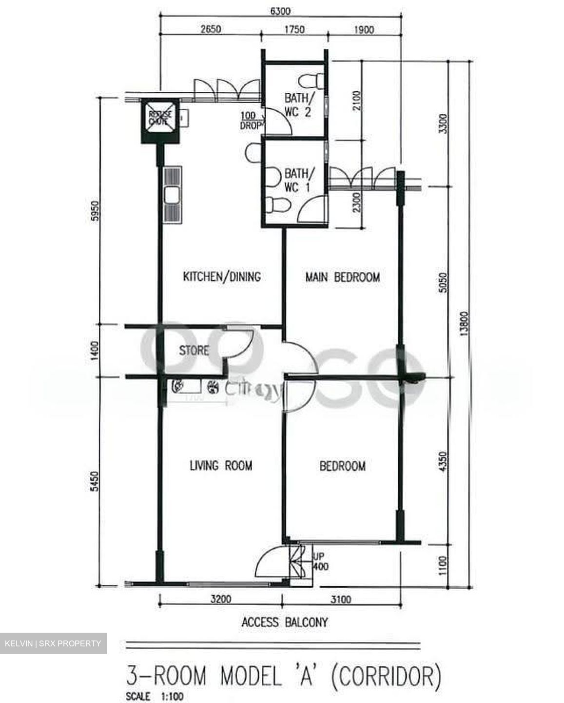 Blk 139 Potong Pasir Avenue 3 (Toa Payoh), HDB 3 Rooms #624101321